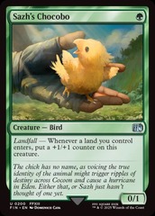 Sazh's Chocobo - Foil